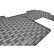 Alfombrillas de goma compatibles con Volkswagen ID.Buzz Bus 2022- (2.ª fila de asientos) (2 piezas), Miniatura 3