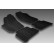 Alfombrillas de goma compatibles con Volkswagen Polo 6R 2009- (4 piezas + clips de montaje), Miniatura 2