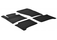 Alfombrillas de goma compatibles con Volkswagen Touareg 2010- (G-Design, 4 piezas)