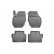 Alfombrillas de goma compatibles con Volvo V70 III / XC 70 (II) 2007-2016