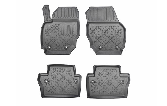 Alfombrillas de goma compatibles con Volvo V70 III / XC 70 (II) 2007-2016
