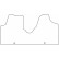 Alfombrillas de terciopelo aptas para Fiat Scudo 2007-2011, Miniatura 6