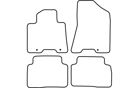 Alfombrillas de terciopelo aptas para Hyundai Tucson 2015-, Imagen 6