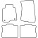 Alfombrillas de terciopelo aptas para Volvo 240/260 1981-1993, Miniatura 6