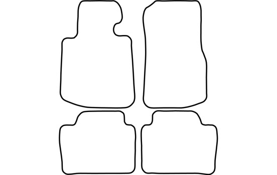Alfombrillas de terciopelo compatibles con BMW Serie 4 (F36) Gran Coupé 2014-2021, Imagen 6