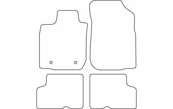 Alfombrillas de terciopelo compatibles con Dacia Logan MCV 2005-2013 (5 plazas), Imagen 6