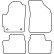 Alfombrillas de terciopelo compatibles con Daewoo Matiz 2001-2006, Miniatura 6