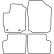 Alfombrillas de terciopelo compatibles con Daihatsu Sirion 2005-2012, Miniatura 6