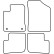 Alfombrillas de terciopelo compatibles con Daihatsu Trevis 2006-2011, Miniatura 6