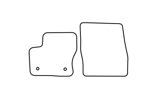 Alfombrillas de terciopelo compatibles con Ford Transit Connect 2014-2016, Imagen 6
