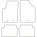 Alfombrillas de terciopelo compatibles con Hyundai i10 2010-2013, Miniatura 6