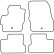 Alfombrillas de terciopelo compatibles con Mazda 3 2009-2013, Miniatura 6
