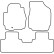 Alfombrillas de terciopelo compatibles con Mazda Tribute 2001-2005, Miniatura 6