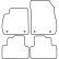 Alfombrillas de terciopelo compatibles con Opel Zafira C 2011- (5 plazas), Miniatura 6