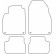 Alfombrillas de terciopelo compatibles con Saab 9-3 2003-20, Miniatura 6
