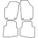 Alfombrillas de terciopelo compatibles con Skoda Roomster 2006-2015, Miniatura 6