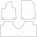 Alfombrillas de terciopelo compatibles con Smart #1 EV 2022-, Miniatura 6