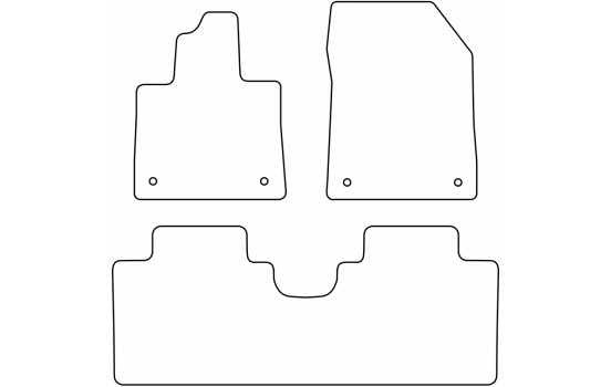 Alfombrillas de terciopelo compatibles con Smart #3 EV 2023-, Imagen 6