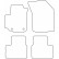 Alfombrillas de terciopelo compatibles con Suzuki SX-4 2006-2013, Miniatura 6