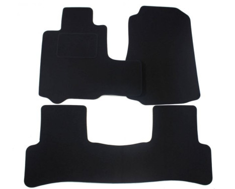 Alfombrillas de terciopelo para Honda CR-V 2012 (3 piezas)