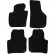 Alfombrillas de terciopelo para Skoda Superb 2008 - 4 piezas