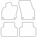 Alfombrillas para coche AutoStyle aptas para Audi Q3 (FJB) 2025-, Miniatura 2