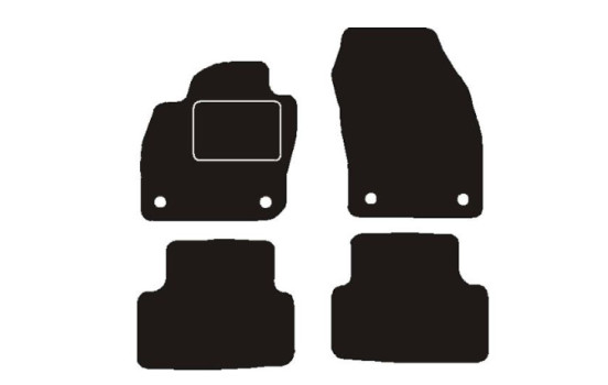 Alfombrillas para VW T-Cross 2019 ->