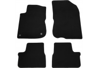 Alfombrillas velour adecuadas para Peugeot 208 2012- 4 piezas