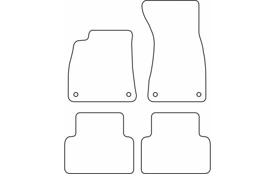 AutoStyle Alfombrillas de velour adecuadas para Audi A5 (FU5) Avant 2024-, Imagen 6