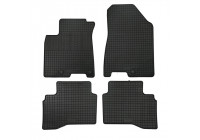 Alfombrillas de goma compatibles con Kia Niro 2016 (excl. e-Niro) (4 piezas + sistema de montaje)
