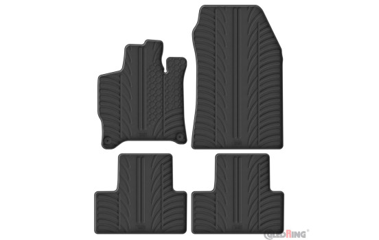 Alfombrillas de goma compatibles con Opel Astra L HB 5 puertas MHEV 2024- (perfil en T, 4 piezas), Imagen 2