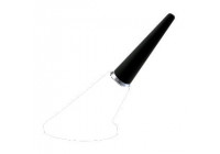 Antena Boom Aero VIII 100% cobre, longitud 55 mm, color negro