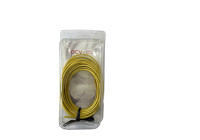 Cable de alimentación amarillo de 2,5 mm, 10 metros en blíster