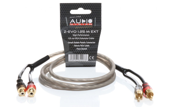 SISTEMA DE AUDIO CABLE RCA DE ALTO RENDIMIENTO Extensión de cable cinch OFC de 1250 mm, Imagen 2