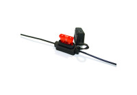 Portafusibles con tapa de 1,5 mm en blíster