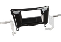 Panel 2 DIN con bolsillo Nissan Qashqai/ X-Trail 2014-2019 Color: Piano Black