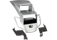 Panel 2 DIN Ford Fiesta 2008-2013 - Color: plateado