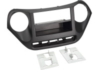 Panel 2 DIN Hyundai i10 | 2013-2019 | Color: Negro