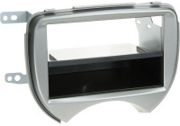 Panel 2 DIN Nissan Micra 2011-2013 Color: Plata