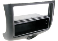 Panel 2 DIN Toyota Yaris con compartimento portaobjetos 1999-2003 Color: Negro
