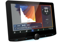 Kenwood DMX5623DABS - Pantalla flotante HD de 10" - CarPlay inalámbrico + Android Auto (incluye antena DAB)