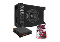 Conjunto de subwoofer GAS MAX MAX B1-18 + MAD A2-600.1DFL + WK-20