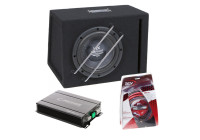 SISTEMA DE AUDIO Conjunto de subwoofer HX08 SQ BR (con puerto) + CO-650.1D + WK-20
