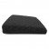 Cojín de asiento 'Basic Black', 38x36x8cm