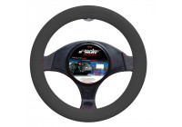 Funda para volante Simoni Racing de silicona suave negra