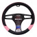 Funda para volante Simoni Racing Pink Lady Negro/Rosa