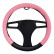 Funda para volante Simoni Racing Pink Lady Negro/Rosa, Miniatura 2