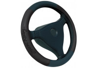 Funda para volante Simoni Racing Trophy 1 (37-39 cm) - Piel sintética negra