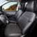 Juego de fundas de asiento de piel sintética New York Design 1+1 aptas para Ford Transit Connect 2019-, Miniatura 2