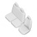Juego de fundas de asiento de piel sintética otoM New York Design 2+1 aptas para Volkswagen Transporter T7 2024- (brazo, Miniatura 7